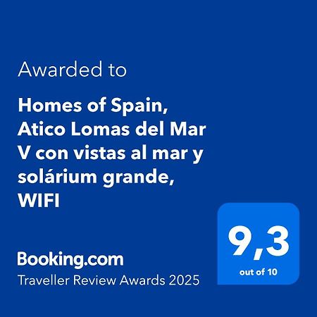 Homes Of Spain, Atico Lomas Del Mar V Con Vistas Al Mar Y Solarium Grande, Wifi Playas de Vera Buitenkant foto