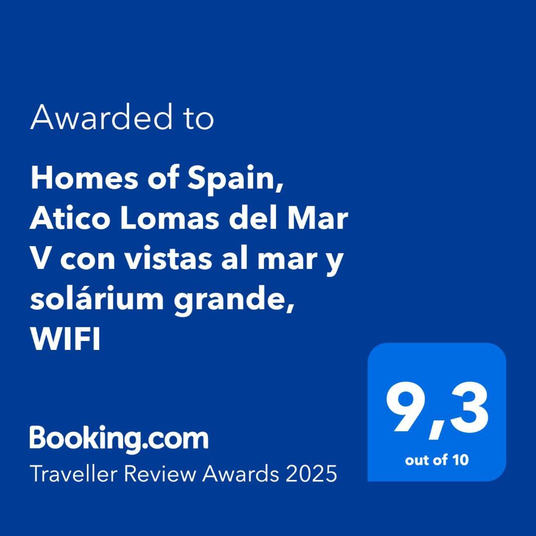 Homes Of Spain, Atico Lomas Del Mar V Con Vistas Al Mar Y Solarium Grande, Wifi Playas de Vera Buitenkant foto